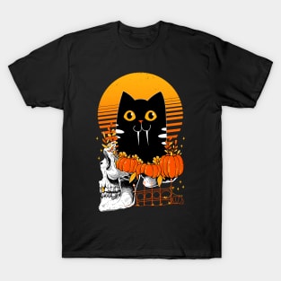 Halloween Cat T-Shirt